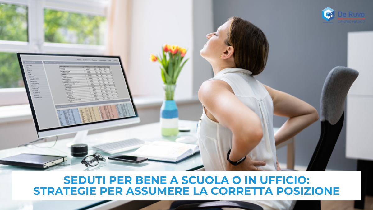 Seduti per bene a scuola o in ufficio: strategie per assumere la corretta posizione